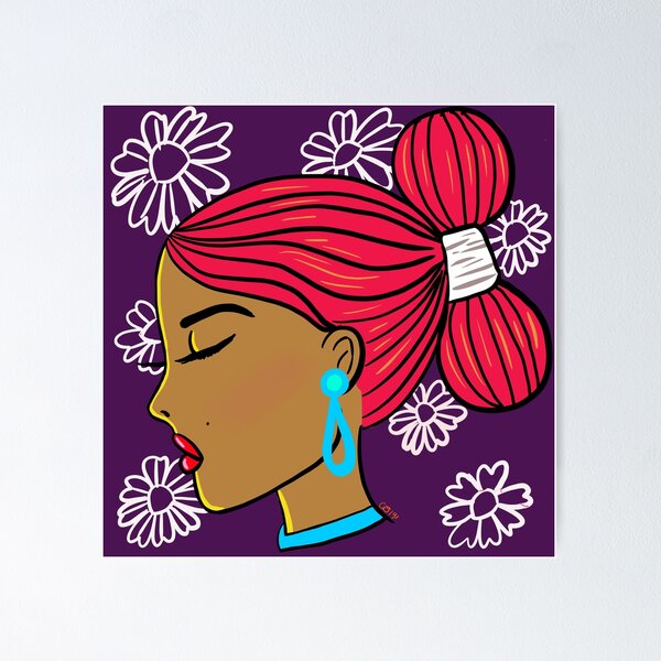 Item preview, Navajo with the Red Hair  designed and sold by Crystal Dághaa’ii.