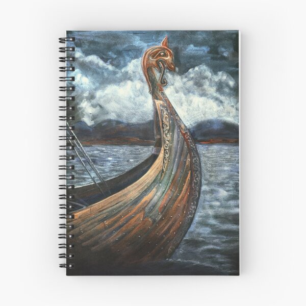 Item preview, Drakkar In the fjord designed and sold by Kate Vigdis.