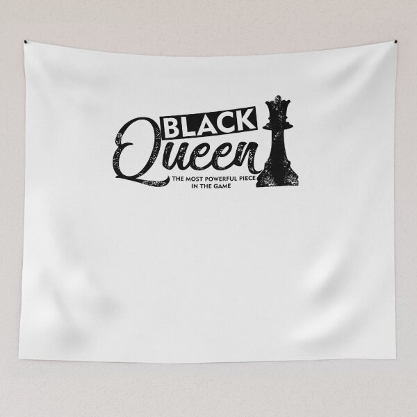 Item preview, Black Queen Chess game Black History Month Juneteenth 2 designed and sold by hadleydesigns.
