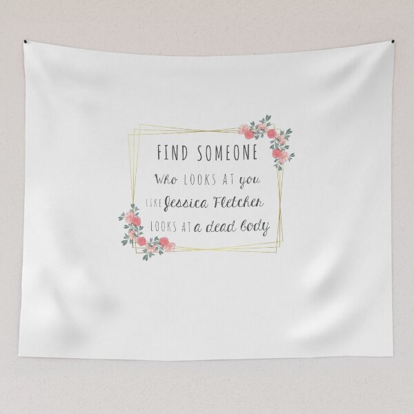 Item preview, Find someone - Jessica Fletcher & dead body designed and sold by Ila9182.