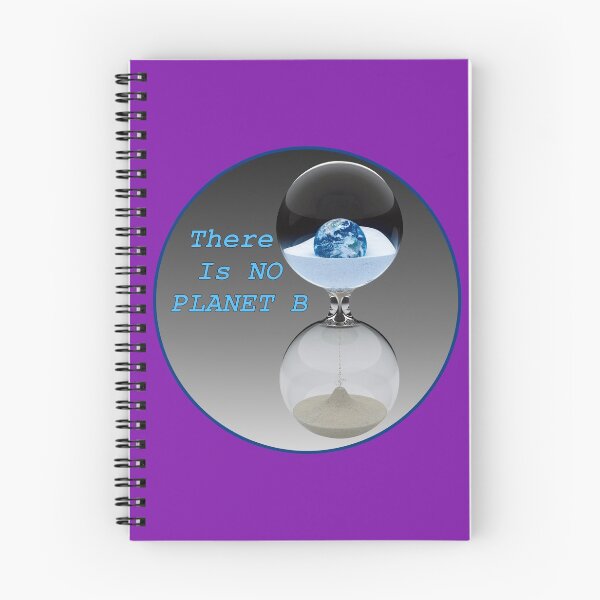 Item preview, No Planet B Hour Glass Planet Earth designed and sold by CharJens.