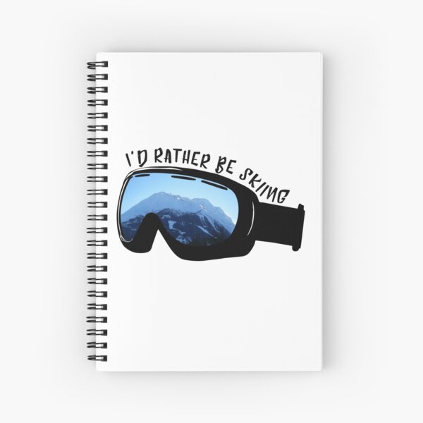 Artikel-Vorschau von Ich würde lieber Skifahren - Schutzbrille, designt und verkauft von Johnston Creative.