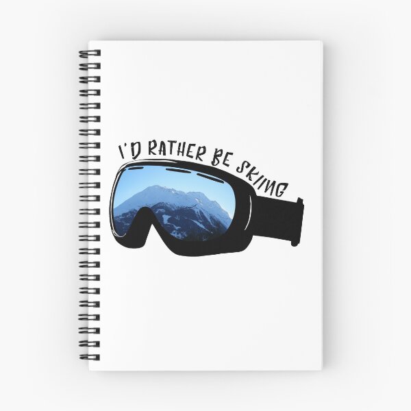 Item preview, I'd Rather Be Skiing - Goggles designed and sold by Johnston Creative.