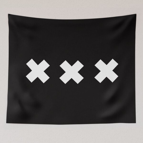 Item preview, Amsterdam city flag symbol designed and sold by tony4urban.