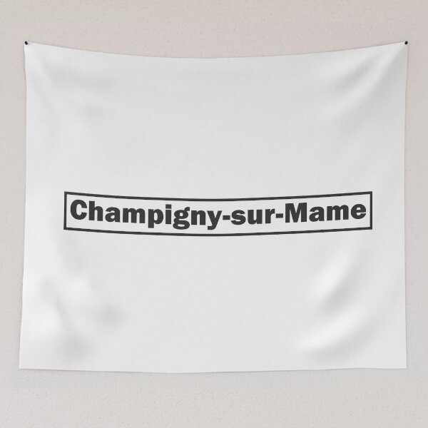 Item preview, Lettering Champigny-sur-Mame designed and sold by game2genesis.