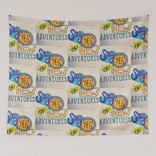 Item preview, Say Yes to New Adventures designed and sold by 2CrabbySisters.