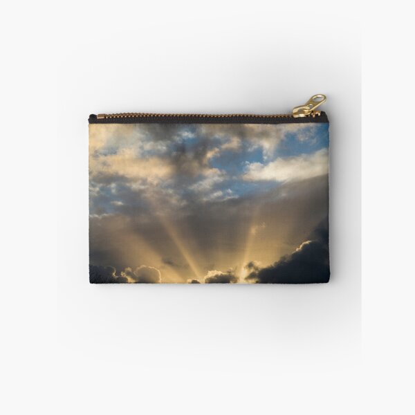 Item preview, Sunbeams from behind winter rain clouds designed and sold by Cameranick.