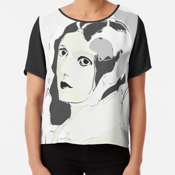 Silent Movie Actress Chiffon Top