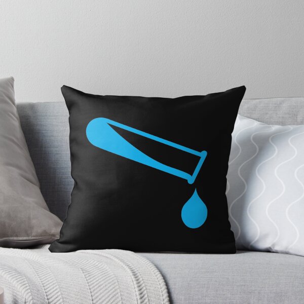 Item preview, Blue test tube with dripping substance designed and sold by jazzydevil.