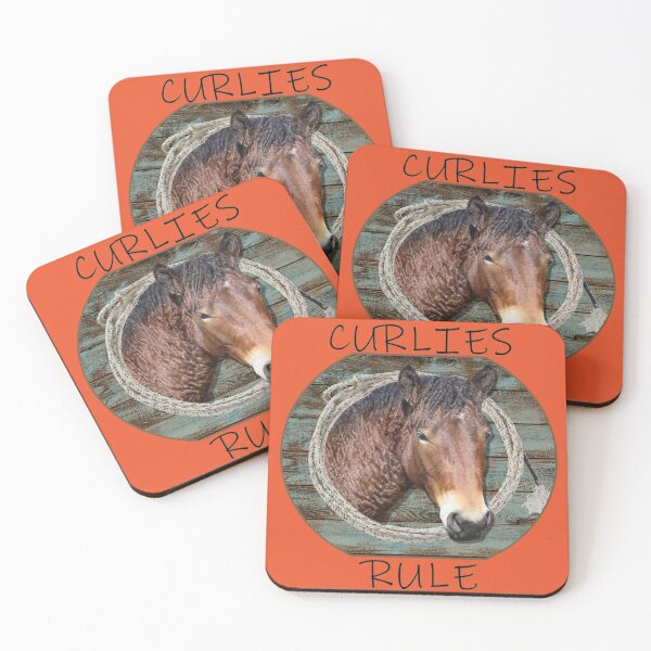 Item preview, American Curly Horse Curlies Rule designed and sold by CharJens.