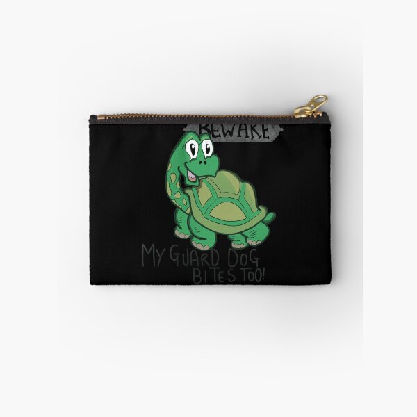 Item preview, Beware My Guard Dog Bites Too Tortoise T-shirt designed and sold by PhantomDesign.