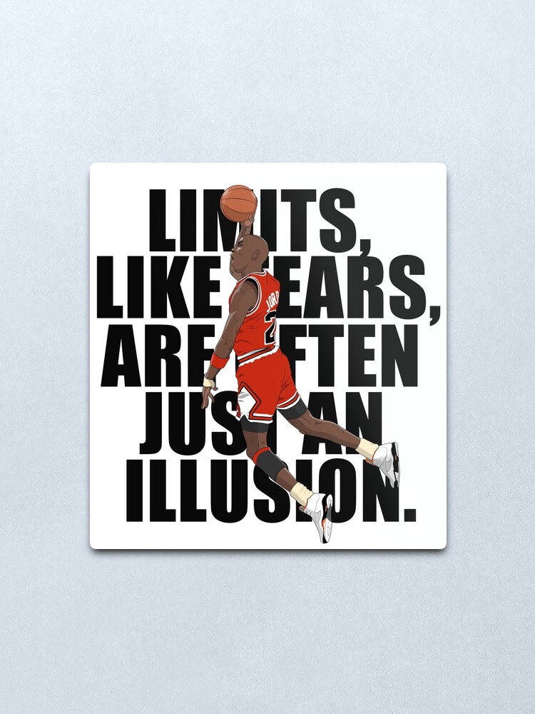Alternate view of Michael Jordan Metal Print