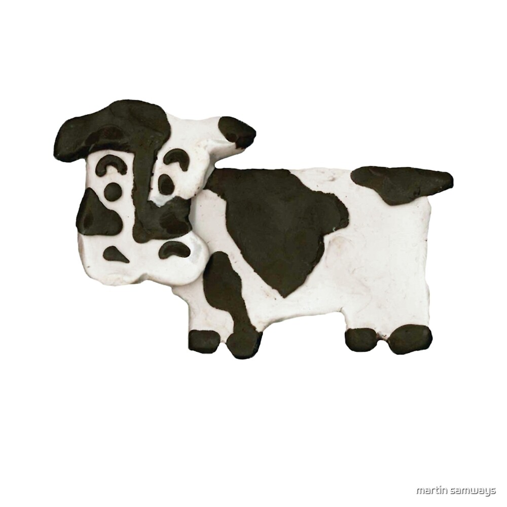 "MOO MOO COW" by martin samways | Redbubble