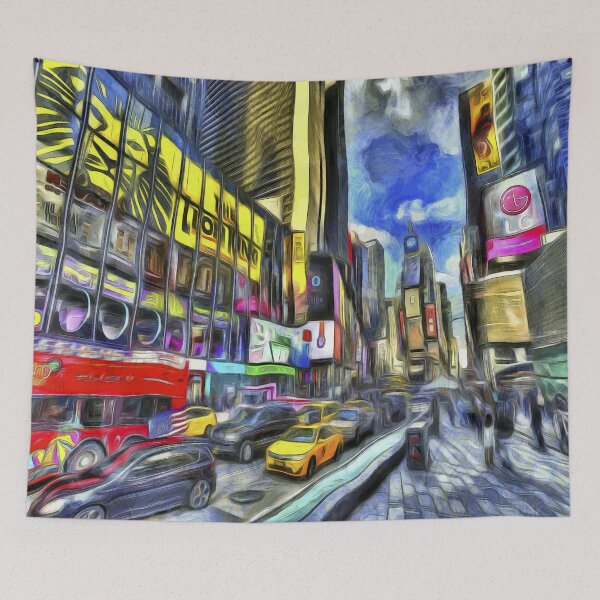Item preview, Times Square New York Art designed and sold by bejacs.