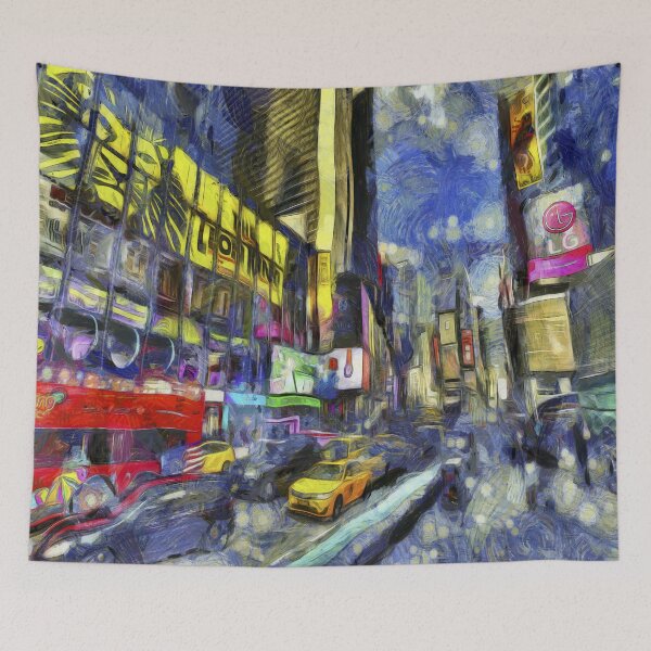 Item preview, Times Square Van Gogh Art designed and sold by bejacs.