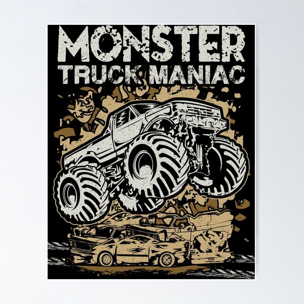 Item preview, Monster Truck Maniac designed and sold by offroadstyles.