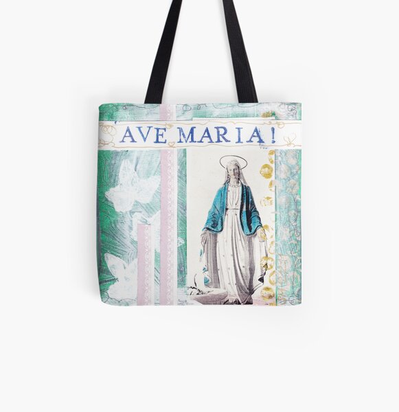AVE Maria Allover-Print Tote Bag