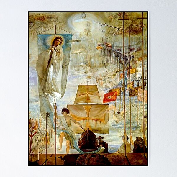 Item preview, CHRISTOPHER COLUMBUS : Vintage 1958 Discovery of America  designed and sold by posterbobs.
