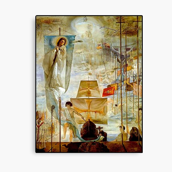 Aperçu de l'œuvre CHRISTOPHER COLUMBUS : Millésime 1958 Découverte de l'Amérique créée et vendue par posterbobs.