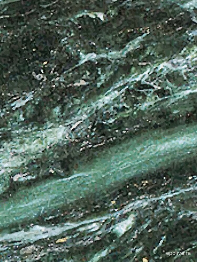 Green Marble Emerald Stone Texture Pattern by epoliveira