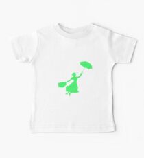 Green Miss Poppins Baby Tee
