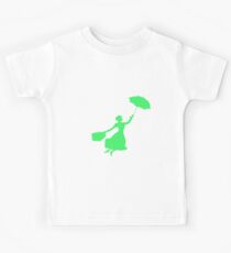 Green Miss Poppins Kids Tee