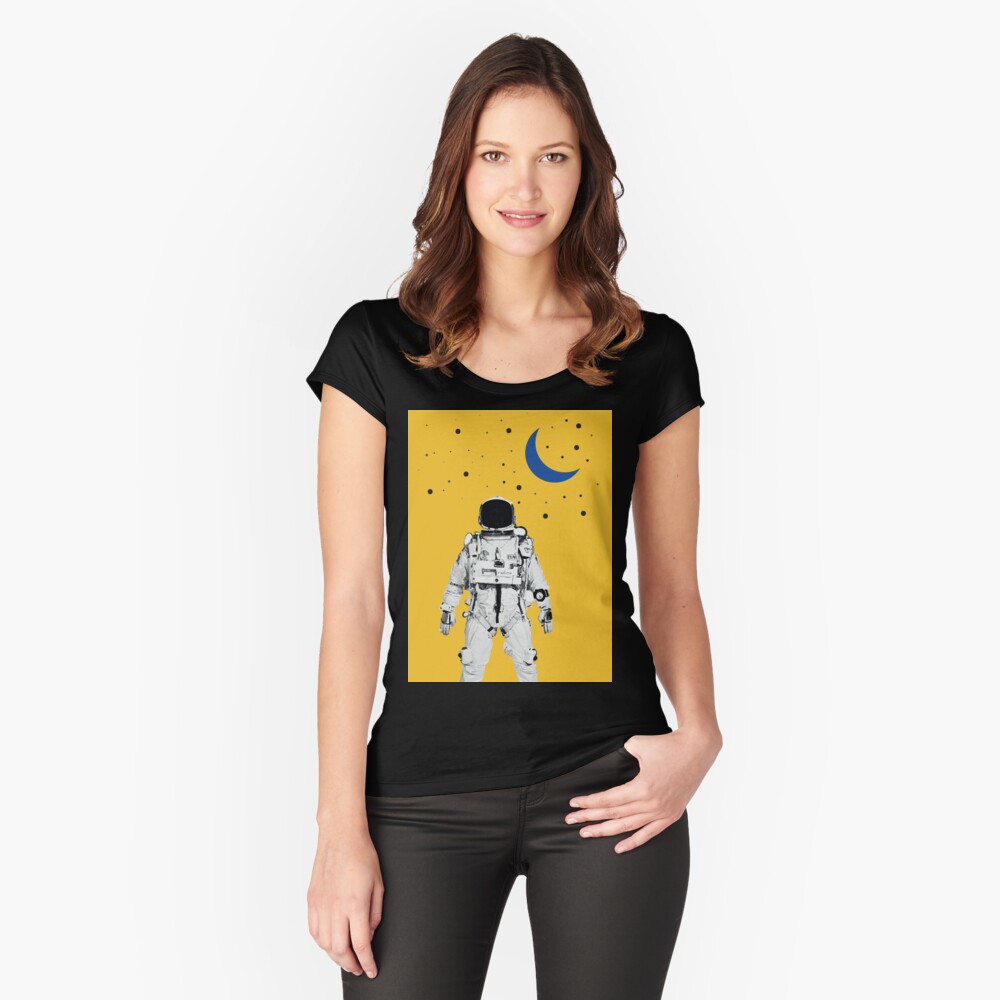 Item preview, Fitted Scoop T-Shirt designed and sold by CreativeRirah.