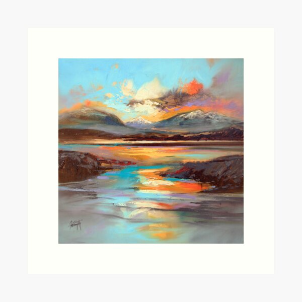 Glen Spean Light Art Print