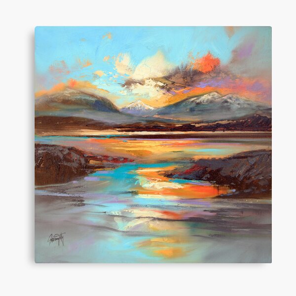 Glen Spean Light Canvas Print