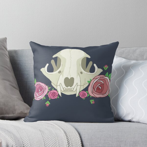 Item preview, Bobcat Skull designed and sold by -rosegarden-.