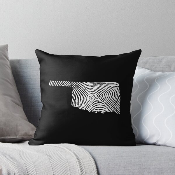 Item preview, Oklahoma Home State Fingerprint Pride designed and sold by tdjeff02.
