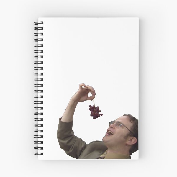 Item preview, dwight eating grapes designed and sold by Jennie J.