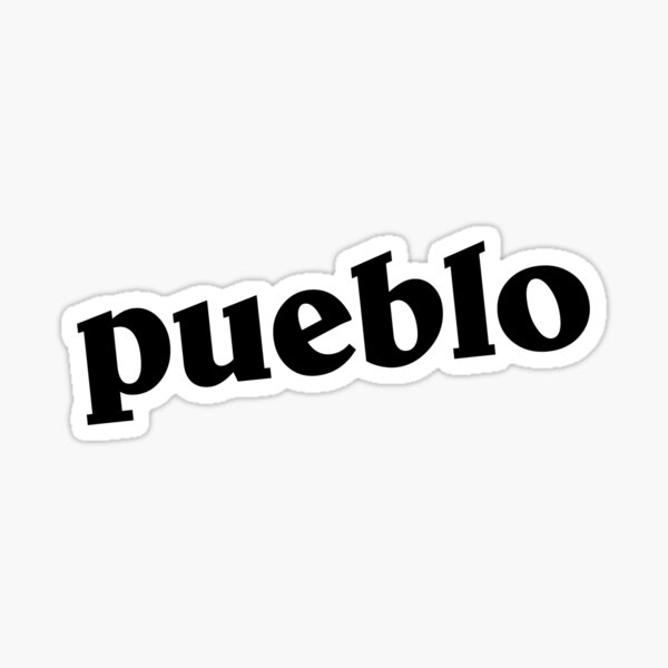 Pueblo Sticker
