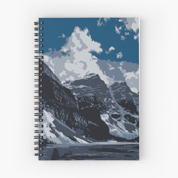 Item preview, A hermosas montañas sobre un lago designed and sold by Benjamin MacDonald.
