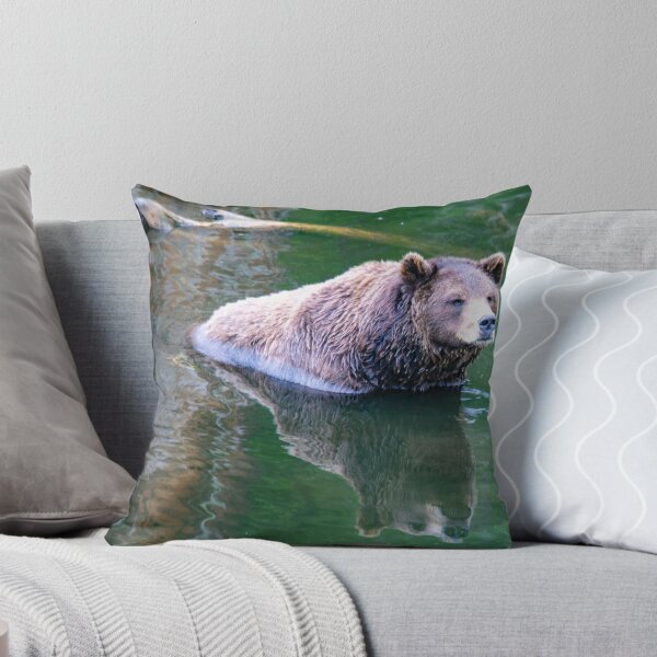 Item preview, Reflection of a Brown Bear designed and sold by SolanoPhoto.