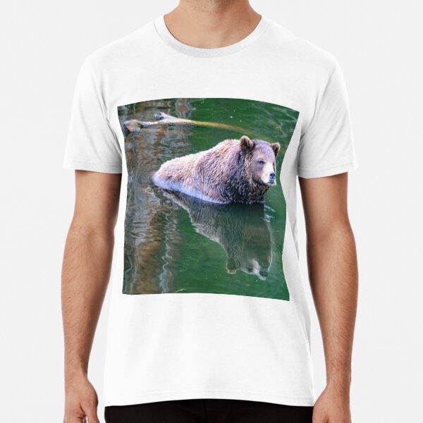 Reflection of a Brown Bear Premium T-Shirt