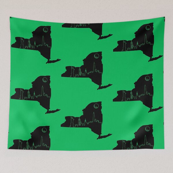 Item preview, New York City Skyline with Moon designed and sold by Christopher Myers.