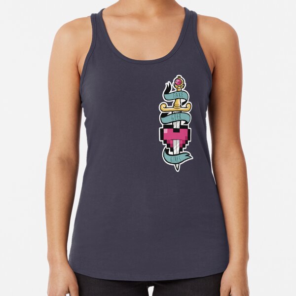 Fake Geek Girls Alternate Hoodie Design Racerback Tank Top