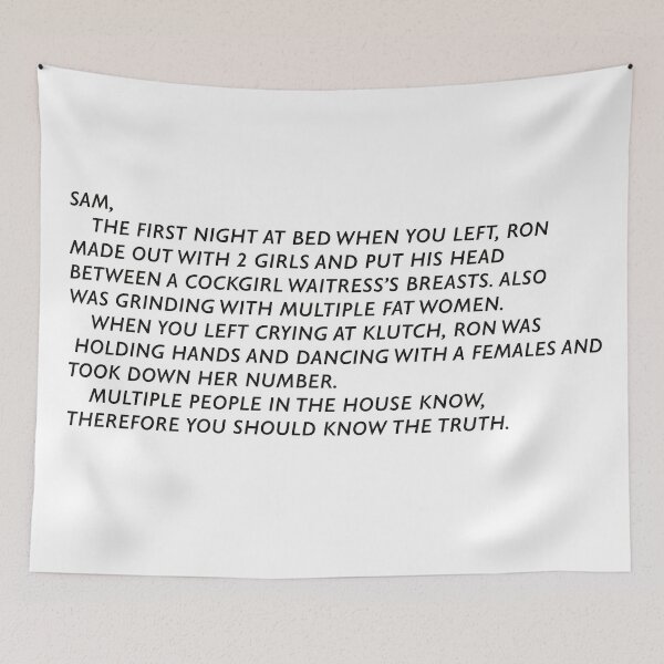 Item preview, Anonymous Letter to Sammi designed and sold by VyVy Mai.