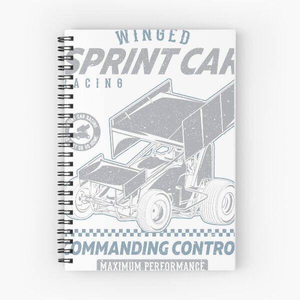 Artikelvorschau, Winged Sprint Car Racing entworfen und verkauft von offroadstyles.