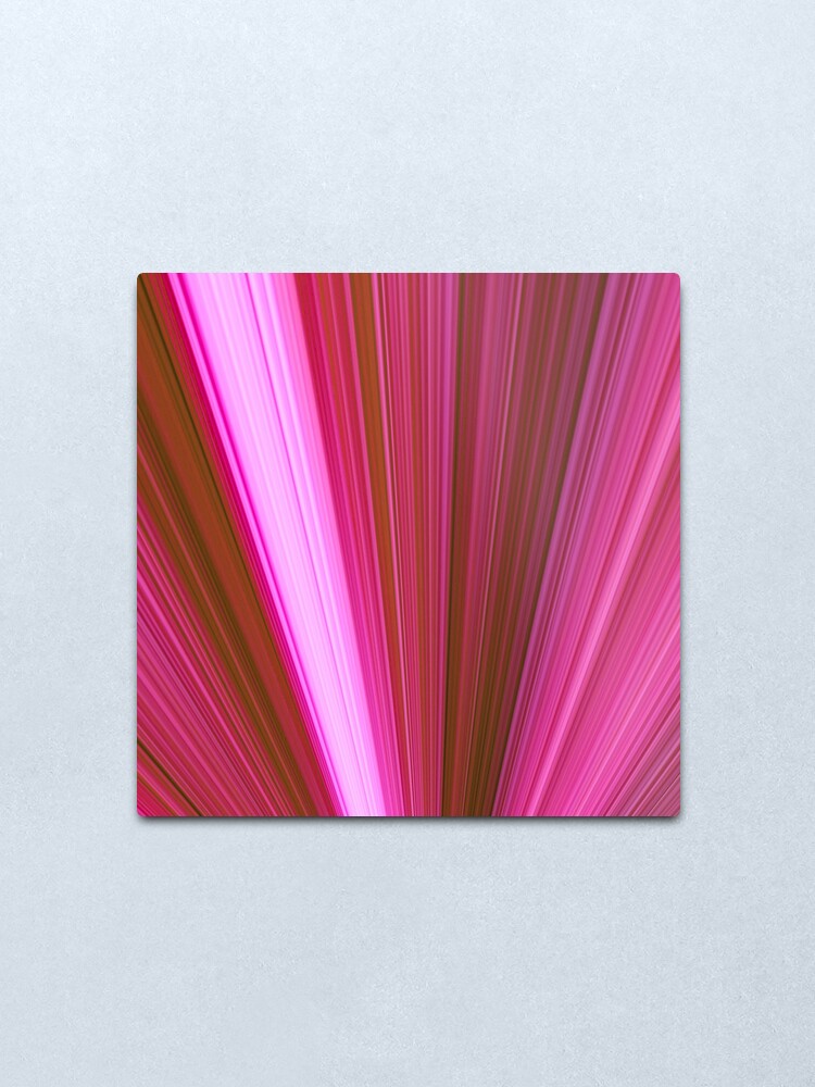 Alternate view of Riding On a Slide of Light Metal Print