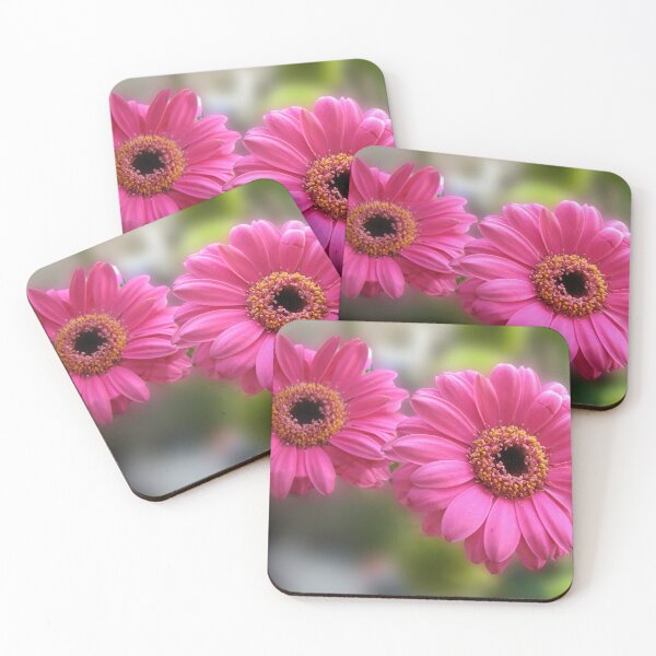 Item preview, Pretty Pair - Blush Pink Gerbera Daisies (For Evita) designed and sold by BlueMoonRose.