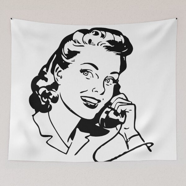 Item preview, RETRO TELEPHONE Pop Art designed and sold by Bruce ALMIGHTY Baker.