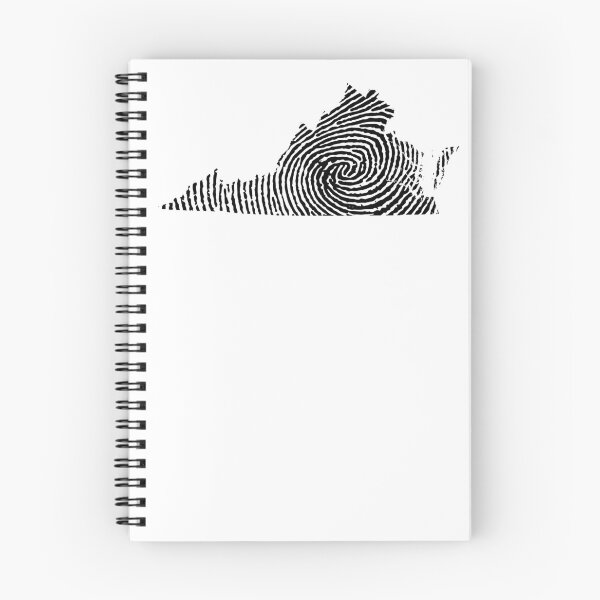 Item preview, Virginia Home State Fingerprint Pride designed and sold by tdjeff02.