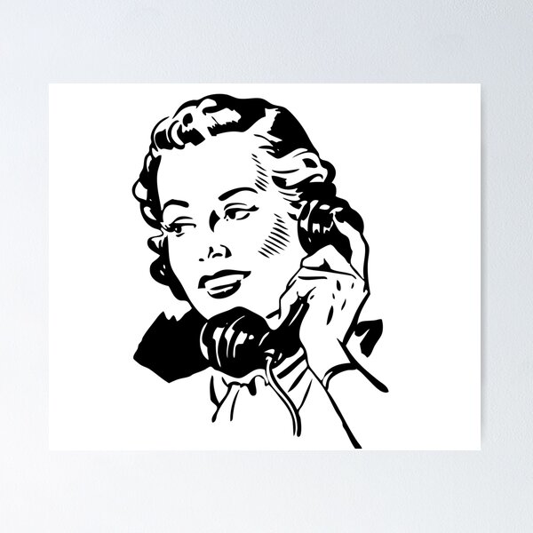 Item preview, RETRO TELEPHONE Pop Art designed and sold by Bruce ALMIGHTY Baker.