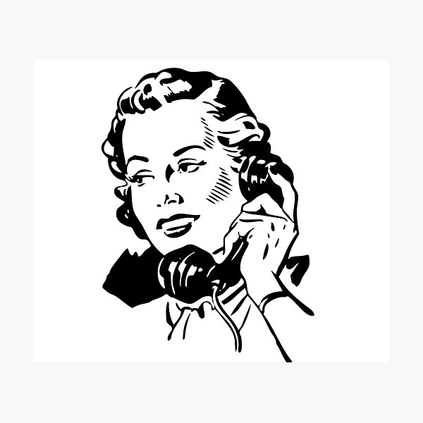 Item preview, RETRO TELEPHONE Pop Art designed and sold by Bruce ALMIGHTY Baker.