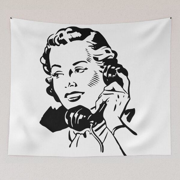 Item preview, RETRO TELEPHONE Pop Art designed and sold by Bruce ALMIGHTY Baker.