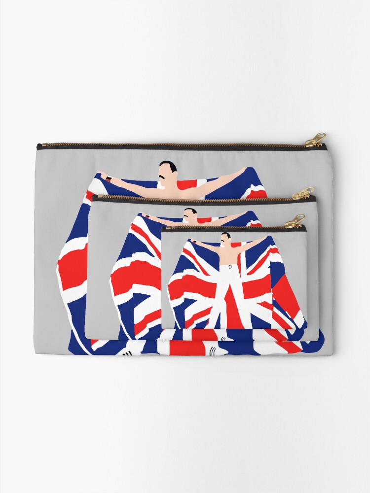 Alternate view of Patriotic Fred Zipper Pouch