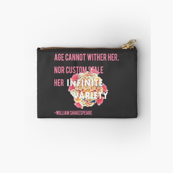 Item preview, Antony and Cleopatra Shakespeare Quote White designed and sold by ivpnyc.