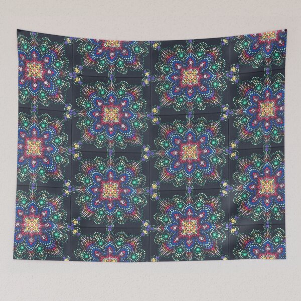 Item preview, Rainbow mandala designed and sold by Caye Harrison.
